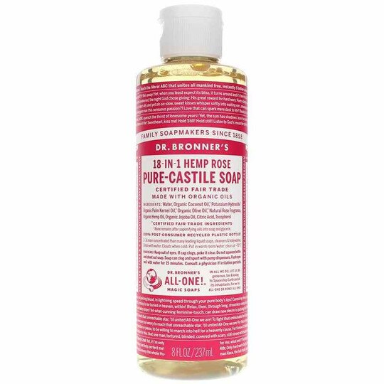 18-In-1 Hemp Pure Castile Soap, DRBM